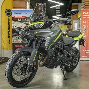 Мотоцикл Benelli TRK 702X (зеленый/черный)